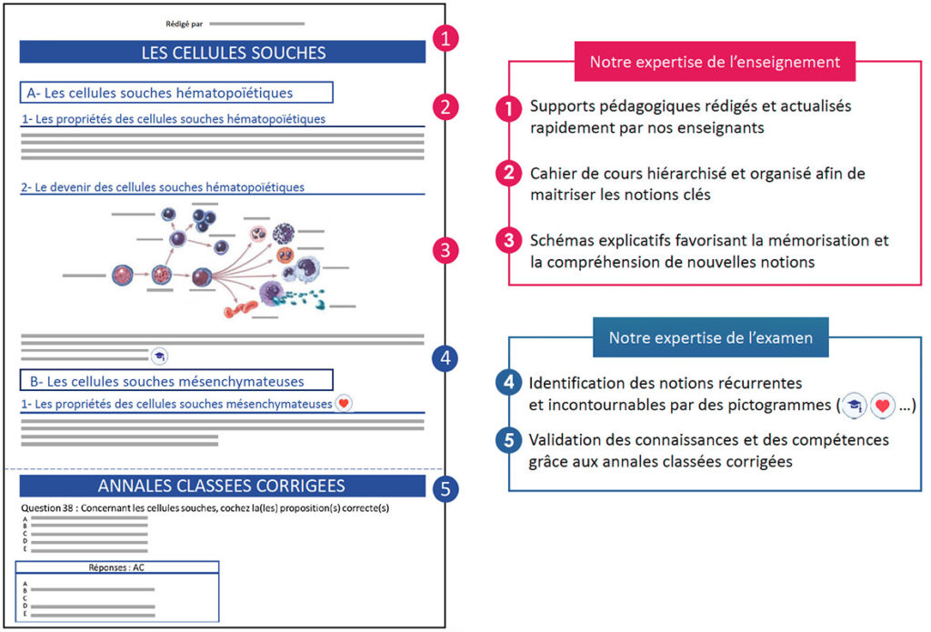 cahier galien poly polycopiés support de cours PASS LAS PACES