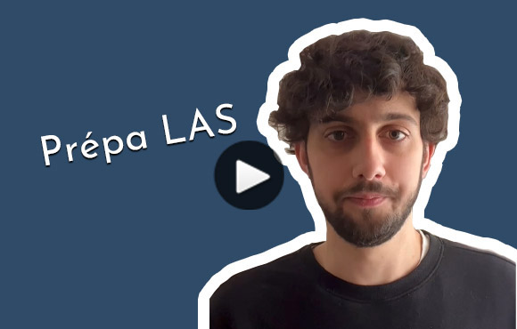 Aristide étudiant chez Galien Rennes en LAS